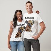 Grappige hyena genaamd Harris anti Biden en Kamala T-shirt (Unisex)
