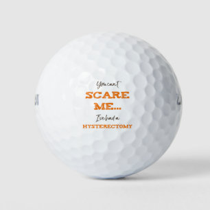 Grappige hysterectomie chirurgie herstel golfballen