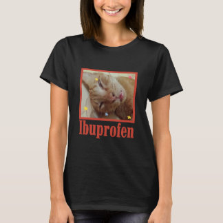 Grappige Ibuprofen Kat Grappige Kat Meme Cadeau vo T-shirt