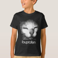 Grappige Ibuprofen Kat Meme Retro Lelijke Kattenge