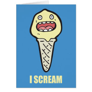Grappige Ice Cream Cone - Ik schreeuw om ijs