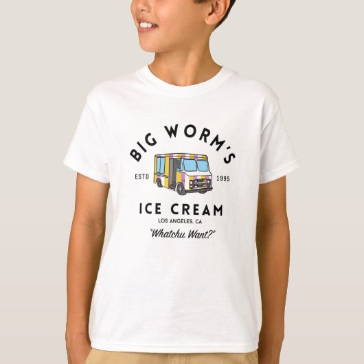 Grappige Ice Cream Truck T-shirt (Voorkant)