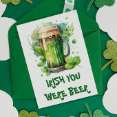 Grappige Ierse bier grap St. Patrick's Day Aankondiging