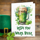 Grappige Ierse bier grap St. Patrick's Day Aankondiging