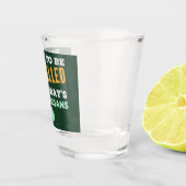 Grappige Ierse Drink Shenanigans Geannuleerd Citaa Shot Glas (Rechts)