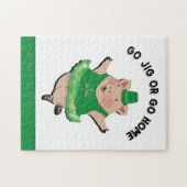 Grappige Ierse Jig Legpuzzel (Horizontaal)