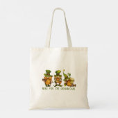 Grappige Ierse Kabouters Shenanigans St. Patrick's Tote Bag (Achterkant)