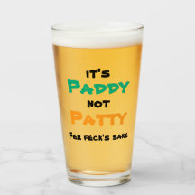 Grappige Ierse Paddy Niet Patty Vlagkleuren
