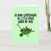 Grappige Ierse slogan Kaart (Voorkant)