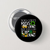 Grappige Ierse St. Patrick's Dag serveerster Rtend Ronde Button 5,7 Cm (Voorkant /achterkant)