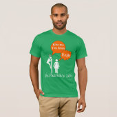 Grappige Ierse St. Patrick's dag T-shirt (Voorkant volledig)