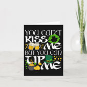 Grappige Ierse St. Patrick's Day serveerster Rtend Kaart (Voorkant)