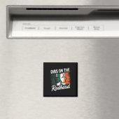 Grappige Ierse St Patricks Day Shamrock Dibs Op De Magneet (Insitu (Vaatwasser))
