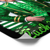 Grappige Ierse Trump St Patrick's Day Luck Needs M Poster (Hoek)