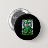 Grappige Ierse Trump St Patrick's Day Luck Needs M Ronde Button 5,7 Cm (Voorkant /achterkant)