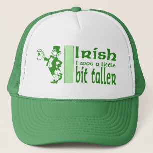 Grappige Ierse Wens Leprechaun Hoed Trucker Pet