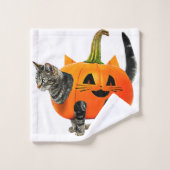 Grappige Ierse Wolfhound Skelet Hond Walking Hallo Bad Handdoek (Wasdoekje)