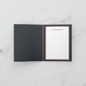 Grappige ijs koe liefhebbers aanpasbaar kaart (Binnen)