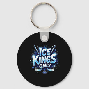 Grappige ijshockey quote cadeau Kings Sleutelhanger