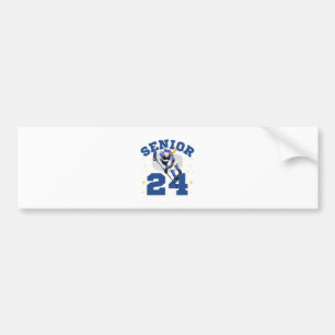 Grappige IJshockey Senior 2024 Bumpersticker
