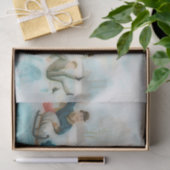 grappige ijsschaatsen tissuepapier (Geschenk)