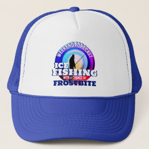 Grappige IJsvisserij Vorstverlet Trucker Pet