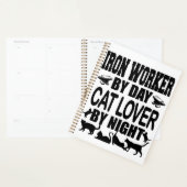 Grappige IJzerbewerker overdag Kattenliefhebber 's Planner (Display)