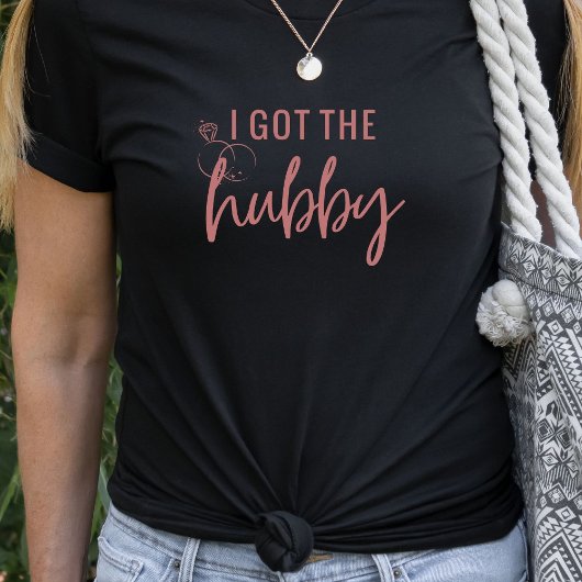 Grappige Ik Heb de Hubby Bachelorette Bruid T Shir T-shirt