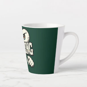 Grappige "IK HOU JE IN DE GATEN" Retro Ogen Koffie Latte Mok