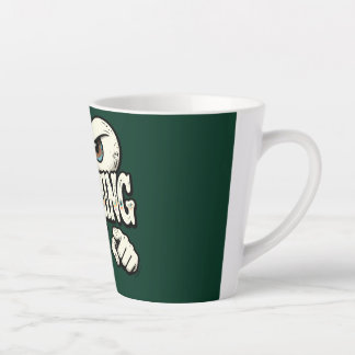 Grappige "IK HOU JE IN DE GATEN" Retro Ogen Koffie Latte Mok
