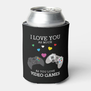 Grappige 'Ik hou van je' videogames   Persoonlijk Blikjeskoeler