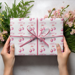 Grappige "Ik kersen-ish you" Valentijnsdag met naa Cadeaupapier