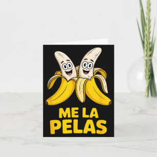 Grappige ik pelas banaanhumoristische personages G Kaart