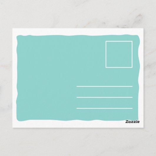 Grappige Illustratie Succulent Briefkaart (Achterkant)