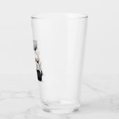 Grappige illustratie van een stapel Schattige katt Glas (Links)