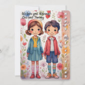 Grappige illustratie van Moederdag voor kinderen (Voorkant)