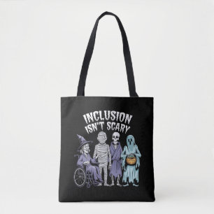 Grappige Inclusie Is Geen Angstaanjagende Leraar H Tote Bag