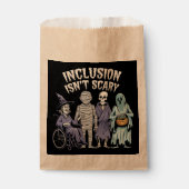Grappige inclusie is geen enge leraar Halloween 20 Bedankzakje (Voorkant)