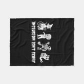 Grappige inclusie is geen enge leraar Halloween 20 Fleece Deken (Voorkant (Horizontaal))