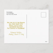 Grappige, inclusieve feestdagen met een seizoensti (Achterkant)