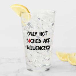 Grappige Influencer Citaat Glas Voor Huisdecoratie