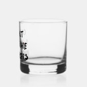 Grappige Influencer Citaat Whiskey Glas Huis Decor (Links)