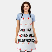 Grappige Influencer Quote Schort Voor Huisdecorati (Gedragen)