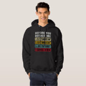 Grappige Informatietechnologie Technische Technisc Hoodie (Voorkant volledig)
