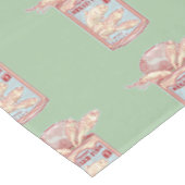 Grappige ingeblikte vis tafelkleed (Gekanteld)