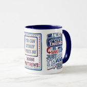 Grappige ingenieur altijd gelijk mok (Voorkant rechts)