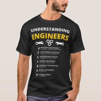 Grappige ingenieurscitaat Begrijpen van ingenieurs T-shirt