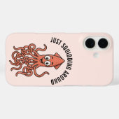Grappige inktvis telefoonhoesje Case-Mate iPhone case (Achterkant (horizontaal))