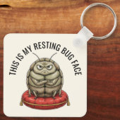 Grappige insectenbug sleutelhanger (Achterkant)