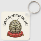 Grappige insectenbug sleutelhanger (Achterkant)